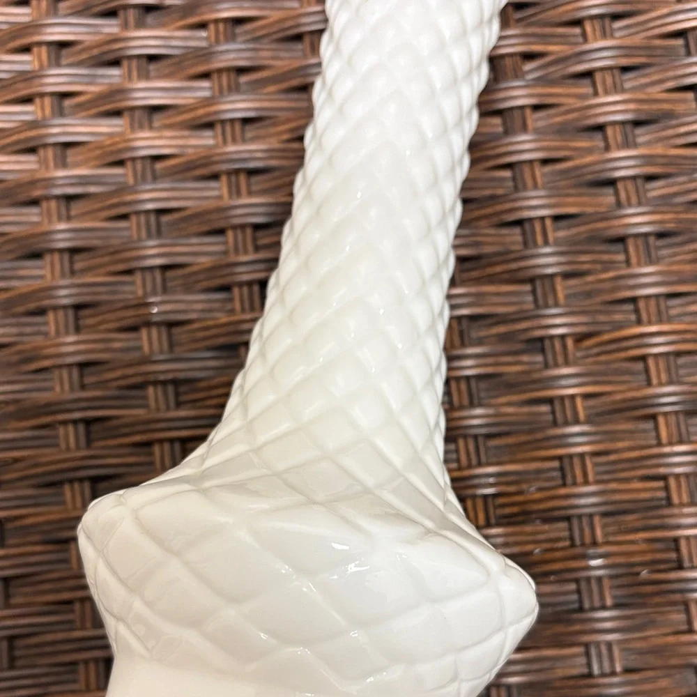 A.L. Randall Co. Vintage White Milk Glass Bud Vase